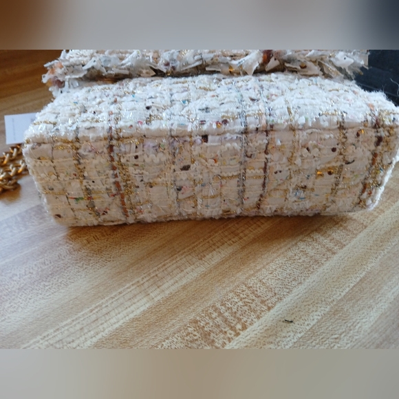 FOR SWAG SHOW ONLY Kurt Geiger NWT White Crochet & Lace Kensington & Dustbag - Picture 8 of 10